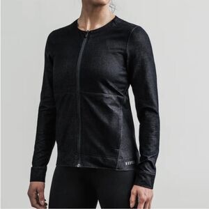 NOBULL Women's Twill Zip Up Jacket Deep Midnight